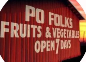 Po Folks Produce storefront